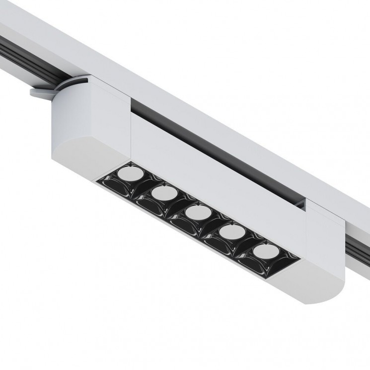 Светильник трековый однофазный с линзой 2TRA LINER T33 8W 3000К белый