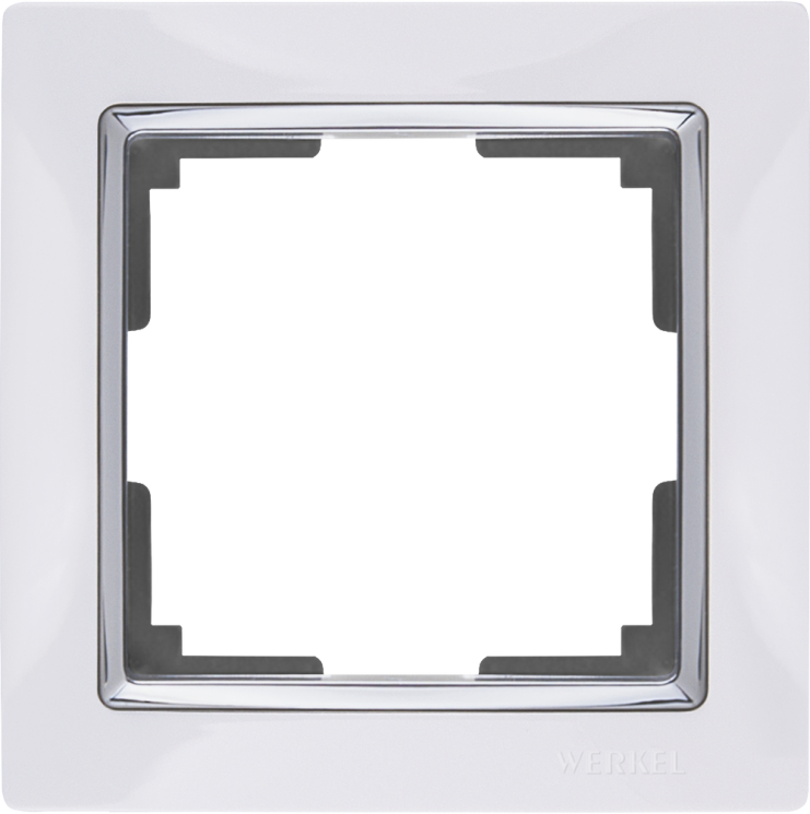 Рамка на 1 пост белый Werkel W0011901 (WL03-Frame-01-white Snabb)