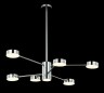 Люстра Crystal Lux GORACIO SP6 D800 CHROME