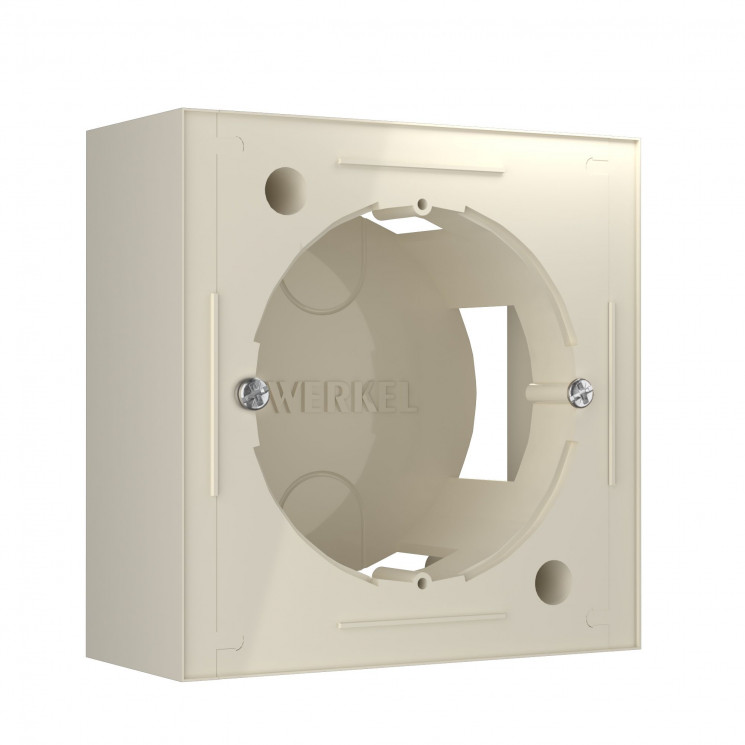 Коробка для накладного монтажа (слоновая кость) W8000003 Werkel