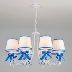 Подвесной светильник  Eurosvet Terry 60066/8 белый/синий