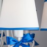 Подвесной светильник  Eurosvet Terry 60066/8 белый/синий