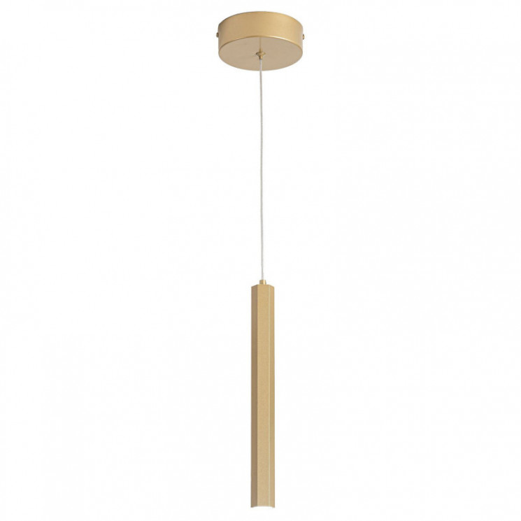 Светильник подвесной ST Luce Золотистый/Золотистый LED 1*6W 4000K         ST614.213.06