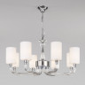 Подвесная люстра Eurosvet 60112/8 хром CATANIA