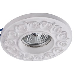 Встраиваемый светильник Maytoni DL279-1-01-W Gyps Classic