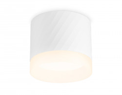 Накладной точечный светильник GX53 с акрилом TN5353 WH белый GX53 D82*70 Ambrella Light TN5353
