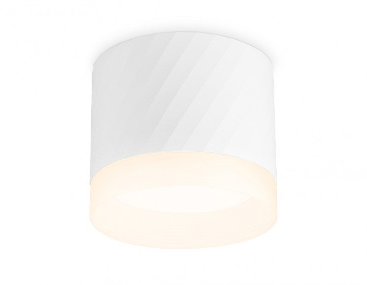 Накладной точечный светильник GX53 с акрилом TN5353 WH белый GX53 D82*70 Ambrella Light TN5353