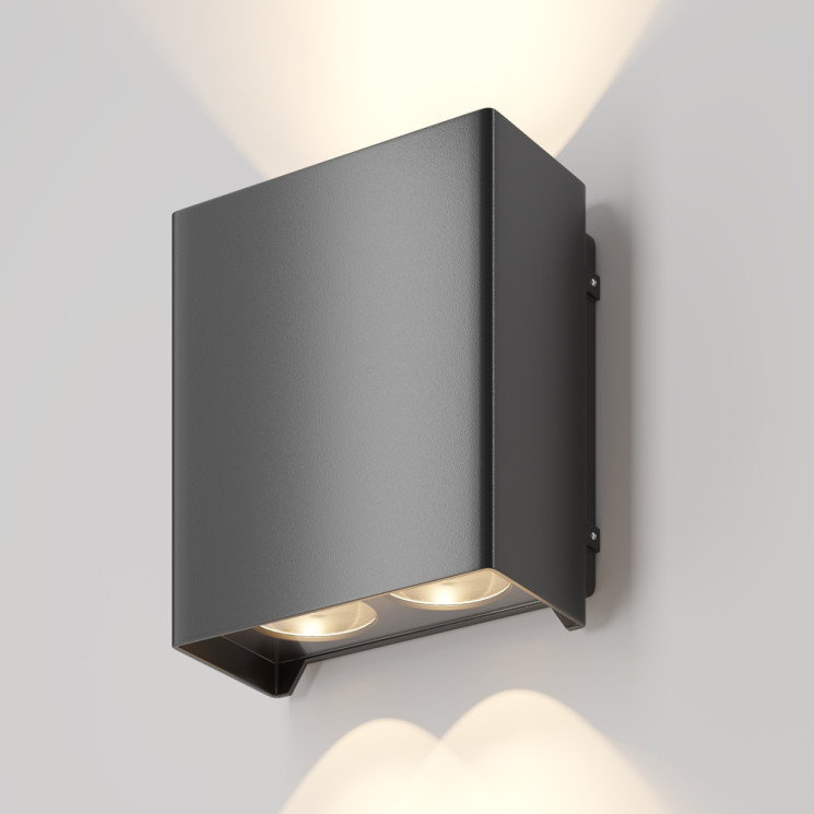 Настенный светильник (бра) Maytoni O570WL-L20B3K Shell 3000K 15Вт IP 54 13х11,4х6 см