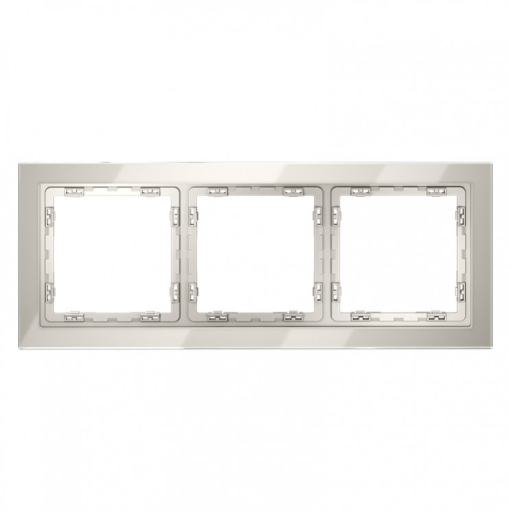 Рамка 3 поста VOLTUM VLS110303 кашемир