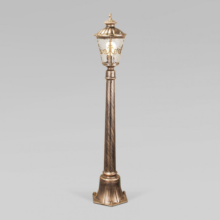 Садово-парковый светильник Elektrostandard Diadema F (GLYF-8046F) черное золото DIADEMA