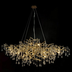 Подвесная люстра LOFT IT 10067/1500 GD Bijout