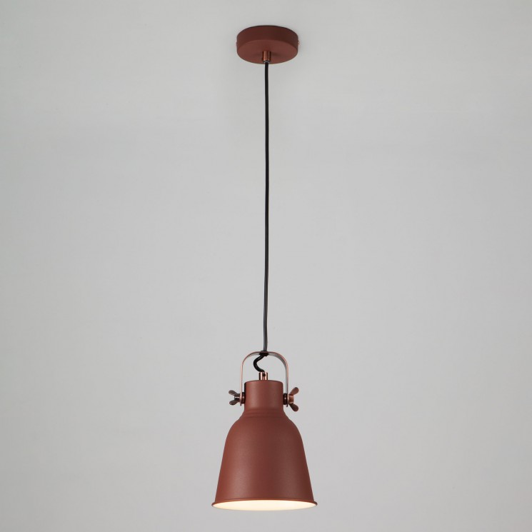 Подвесной светильник Eurosvet 50083/1 бордовый Projector