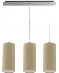 Люстра Baruss BS307/3HL-120 ткань Цвет на выбор