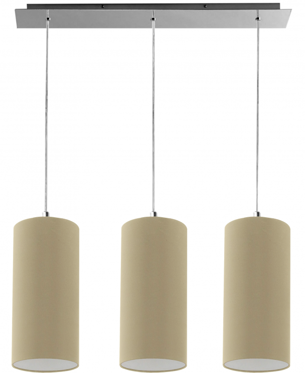 Люстра Baruss BS307/3HL-120 ткань Цвет на выбор