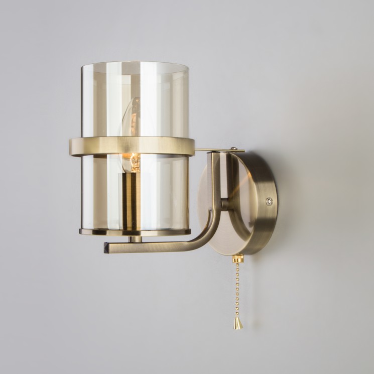 Настенный светильник  Eurosvet Coppa 60085/1 античная бронза