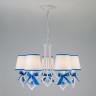 Подвесной светильник  Eurosvet Terry 60066/5 белый/синий