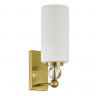 Светильник настенный ST Luce латунь/белый E27 1*40W          SL2003.301.01