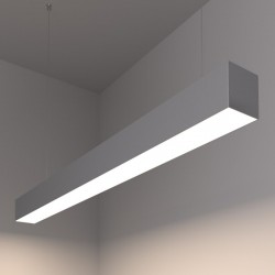 Светильник профильный подвесной/накладной RVE-PLS7477-985-P 98,5 см 50 Вт 3000/4000/5000К серый