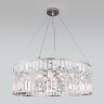 Подвесная люстра Eurosvet 10116/8 хром/прозрачный хрусталь Strotskis Lory