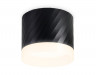 Накладной точечный светильник GX53 с акрилом TN5355 BK черный GX53 D82*70 Ambrella Light TN5355