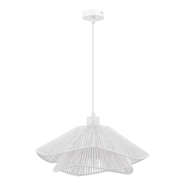 Светильник подвесной ST-Luce белый/белый E27 1*40W SLE6023-503-01 VERVE