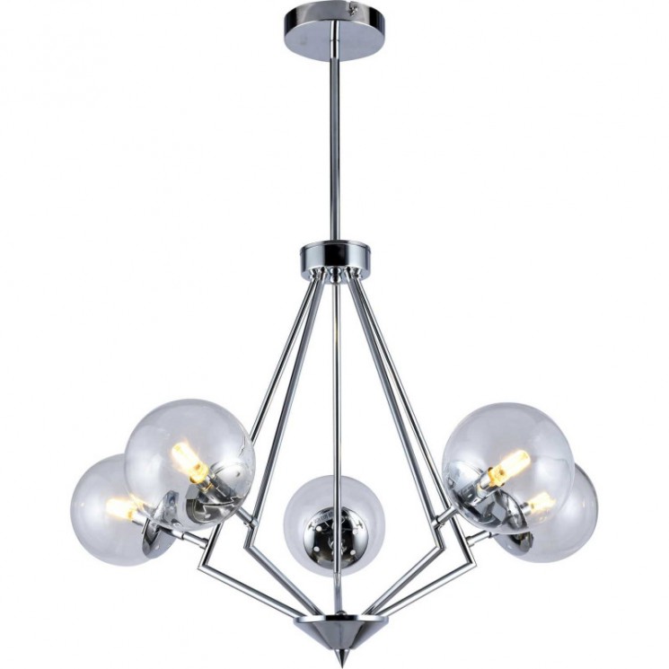 Люстра потолочная на штанге Stilfort 2037/09/05P Campilo 5*G9*40W