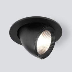 Встраиваемый светильник Elektrostandard 9918 LED 9W 4200K черный 9918 Led