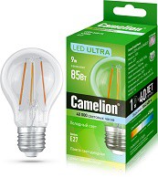 Лампа светодиодная Camelion LED9-A60-FL/845/E27