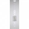 Светильник подвесной Crystal Lux PRIMA SP1 B WHITE/WHITE