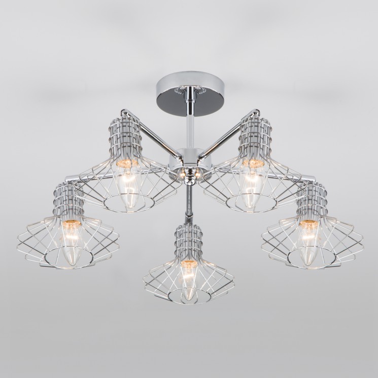 Потолочный светильник  Eurosvet Tranello 70108/5 хром