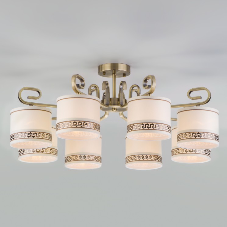 Потолочный светильник  Eurosvet Frangia 60086/8 античная бронза