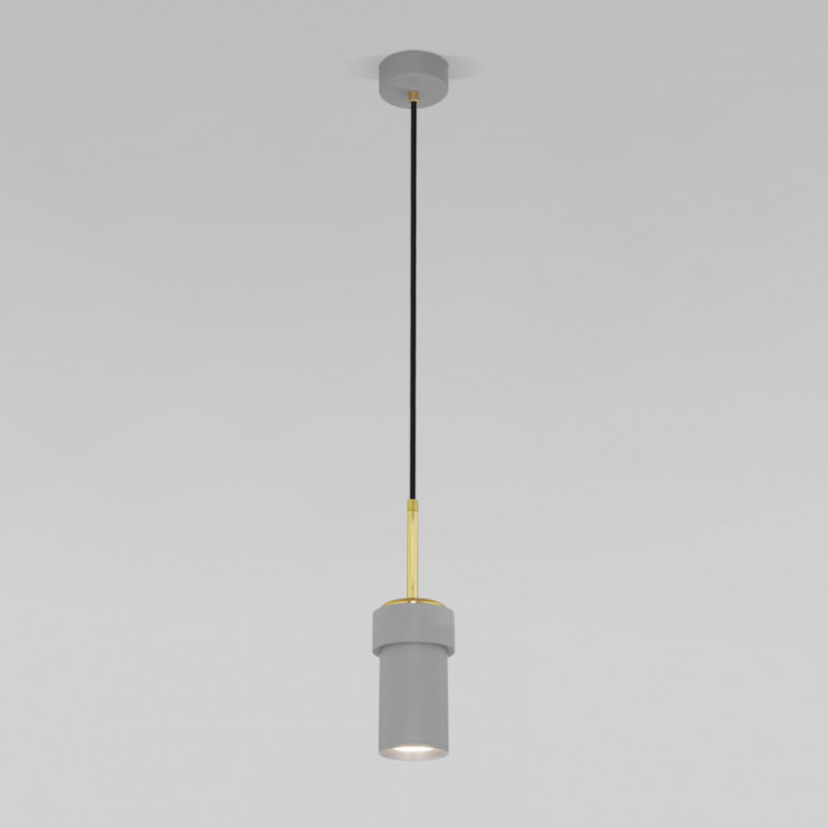 Подвесной светильник Eurosvet 50264/1 серый Pebble