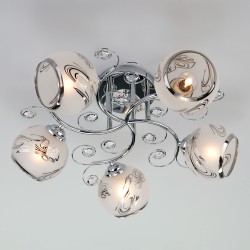 Потолочный светильник  Eurosvet Delano 30031/5 хром