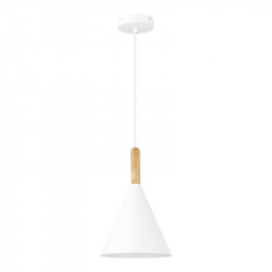 Светильник подвесной EVOLUCE Белый/Белый E27 1*40W           SLE1255-503-01