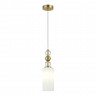 Светильник подвесной ST Luce латунь/белый E27 1*40W          SL2003.303.01