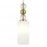 Светильник подвесной ST Luce латунь/белый E27 1*40W          SL2003.303.01
