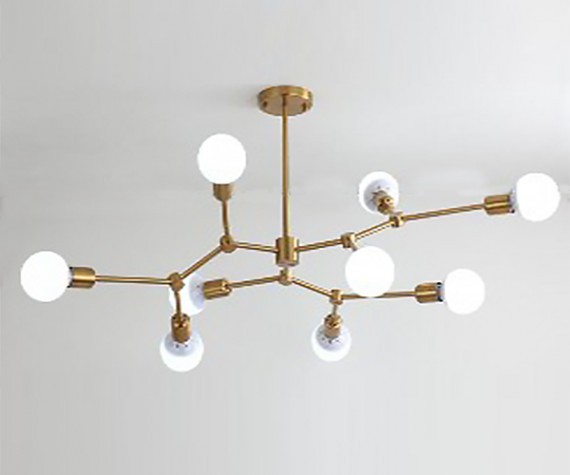 Светильник потолочный ITALLINE Vega SP 6228/9 brass