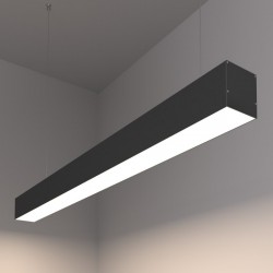 Светильник профильный подвесной/накладной RVE-PLS7477-985-P 98,5 см 50 Вт 3000/4000/5000К черный