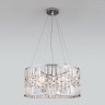 Подвесная люстра Eurosvet 10116/5 хром/прозрачный хрусталь Strotskis Lory