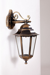 Настенный уличный(фасадный) светильник YAOHUALUX 79802M/02 Gb PETERSBURG M