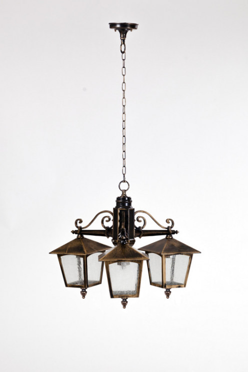 Подвесной уличный светильник YAOHUALUX 15970/3 Gb PRAGA