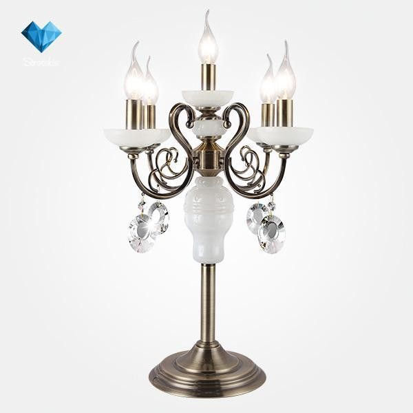 Настольная лампа Eurosvet 60055/5 античная бронза