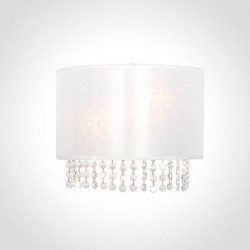 Бра Eurosvet 10070/2 хром/белый Strotskis