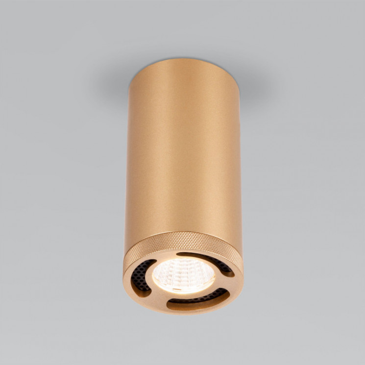 Накладной светильник Elektrostandard 25033/LED 9W 4200K золото Lead