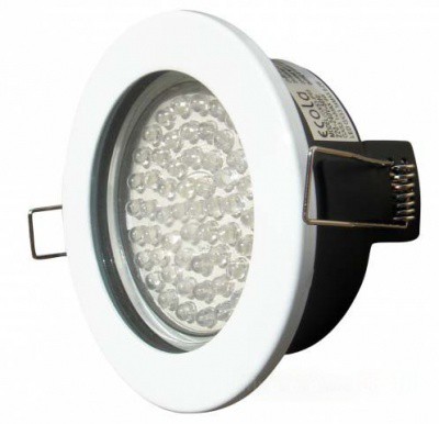 Светильник встраиваемый Ecola FW5365ECB GX53-H9 IP65 Белый 98x55