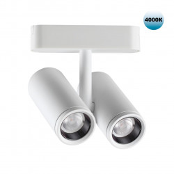 359109 NOVOTECH Трековый светильник для низков. шинопровода IP20 LED 4000K 2*8W 48V 1360Лм SMAL