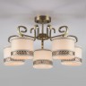Потолочный светильник  Eurosvet Frangia 60086/5 античная бронза
