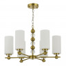 Светильник подвесной ST Luce латунь/белый E27 6*40W          SL2003.303.06