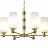 Светильник подвесной ST Luce латунь/белый E27 6*40W          SL2003.303.06