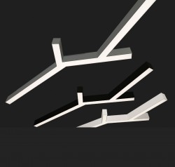 Накладной светодиодный светильник Donolux DL18516C052B115 152,5 см 115W